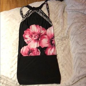 Viva You Open Back Halter Dress!